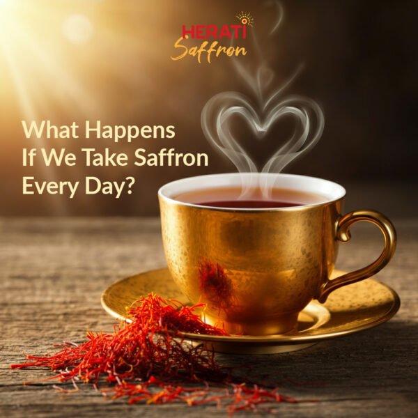 Healthy saffron What Happens If We Take Saffron Every Day?